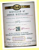 Ardbeg 28yo 1972/2001 (49.5%, Douglas Laing OMC, 222 bottles)