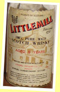 Littlemill 5yo (43%, OB for Aldo Zini, Italy, 70’s)