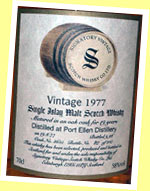 Port Ellen 19yo 1977/1996 (58%, Signatory, cask #3615)