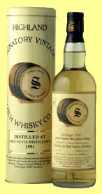 Ben Nevis 10yo 1992/2002 (43%, Signatory, butt #3312)