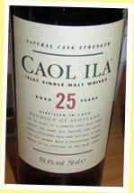 Caol Ila 25yo 1978/2004 (59.4%, OB)