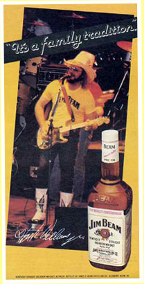 Jim Beam 1982 ad