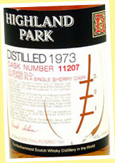 Highland Park 30yo 1973/2004 (47.8%, OB for Japan, sherry, cask #11207, 520 bottles)
