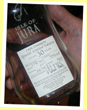 Isle of Jura 30yo 1973 (55%, OB, cask #3155, 466 bottles)