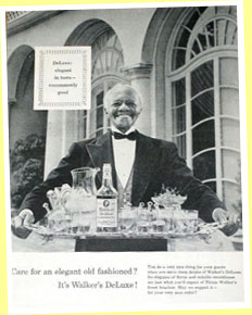 Walker's Deluxe 1955 ad
