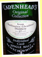 Dailuaine-Glenlivet 27yo 1966/1994 (45.7%, Cadenhead's Original Collection)