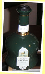 Glen Garioch 21yo (43%, OB, green decanter, 90’s)