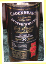 Millburn 29yo 1974/2004 (53.9%, Cadenhead Authentic Collection, 246 bottles)