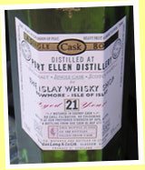 Port Ellen 21yo 1982/2004 (50%, Douglas Laing for the Islay Whisky Shop, cask #477, 182 bottles)
