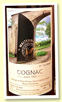 Héritage de René Rivière ‘Avant 1925’ (49%, Malternative Belgium, Borderies, 66 bottles, 2020) Héritage de René Rivière ‘Avant 1925’ (49%, Malternative Belgium, Borderies, 66 bottles, 2020)
