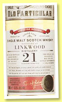Linkwood 21 yo 1997/2018 (51.5%, Douglas Laing, Old Particular, cask # 12574, 314 bottles) Linkwood 21 yo 1997/2018 (51.5%, Douglas Laing, Old Particular, cask # 12574, 314 bottles)