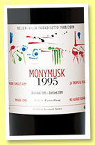 Monymusk 24 yo 1995/2019 ‘EMB’ (67%, Velier, Villa Paradisetto, Jamaica) Monymusk 24 yo 1995/2019 ‘EMB’ (67%, Velier, Villa Paradisetto, Jamaica)