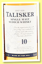 Talisker 10 yo (45.8%, OB, +/-2019) Talisker 10 yo (45.8%, OB, +/-2019)