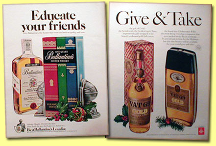 Ballantines, Xmas 1971