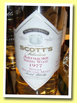 Ardmore 1977/2003 (58.1%, Scott's Selection)