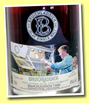 Bruichladdich 1986/2005 (46%, OB, La Maison du Whisky 50th Anniversary, cask #2)