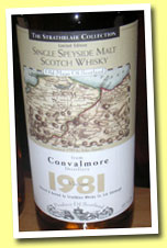 Convalmore 1981 (40%, Strathblair Collection, 2004)