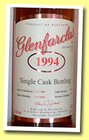 Glenfarclas 1994/2005 (46%, OB for Switzerland, cask #3979, 402 bottles)