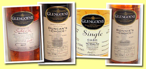 Glengoyne 15yo 'Scottish oak wood finish' (43%, OB, 2005 bottling)