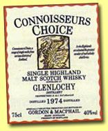 Glenlochy 1974 (40%, G&M Connoisseur’s Choice old map label, early 1990’s)