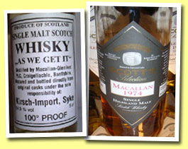 Macallan 1974/2001 (50.5%, Scott's Selection)