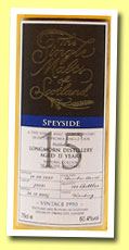 Longmorn 15yo 1990/2005 (60.4%, Single Malts of Scotland, cask #30091)