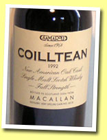 Macallan 'Coilltean' 1992/2004 (55%, Samaroli, new American oak, cask #8518, 420 bottles)