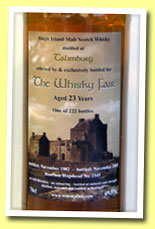 Talimbourg 23yo 1982/2005 (49.5%, The Whisky Fair, bourbon hogshead, 222 bottles)