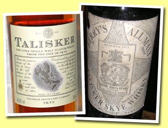 Talisker Reserve 1913 (70° proof, Berry Bros and Rudd, probably late 1920’s - early 1930's)