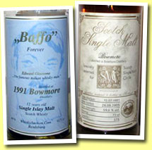 Bowmore 12yo 1991 ‘Baffo Forever Edition No.2’ (46%, Whiskyauction, 311 bottles)