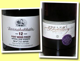 Bunnahabhain 12yo ‘Islay Festival 2005’ (53.4%, OB, Port wood finish, 766 bottles)