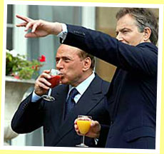 Blair Berlusconi