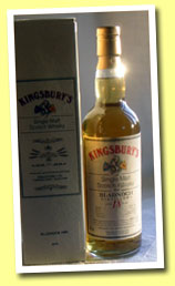 Bladnoch 18yo 1980/1998 (46%, Kingsbury, cask #3429)