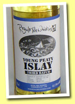 Bowmore 1999/2005 'Young Peaty Islay 3rd batch' (61.5%, Royal Mile Whiskies, 308 bottles)