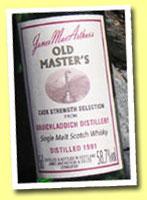 Bruichladdich 12yo 1991/2003 (58.7%, James MacArthur)