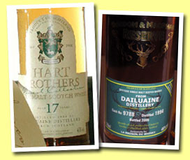 Dailuaine 17yo 1980/1998 (43%, Hart Bros)