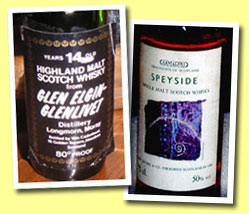 Glen Elgin 14yo (80 proof, Cadenhead, black label, late 70’s)