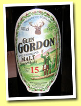 Glen Gordon 15yo (40%, Gordon & MacPhail, ca 1986-1987)