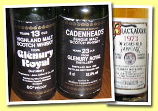 Glenury-Royal 13yo (80 proof, Cadenhead, bottled 1979)