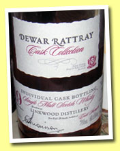 Linkwood 19yo 1985/2005 (60.6%, Dewar Rattray, cask #4543, 233 bottles)