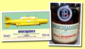 Bruichladdich 14yo 1991/2005 WMDII ‘Yellow Submarine’ (46%, OB)