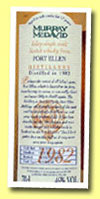 Port Ellen 17yo 1982/1999 (46%, Murray McDavid, MM 2599)