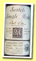 Port Ellen 1982/2003 (61.2%, Scotch Malt Whisky Circle, sherry)
