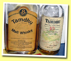 Tamdhu-Glenlivet 8yo (70° proof, Gordon & McPhail licensed bottling, 70’s)