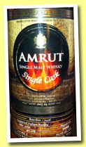 Amrut 2009/2013 (60%, OB for La Maison du Whisky, India, bourbon, cask #3438)