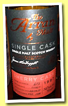 Arran 1997/2011 (56%, OB, sherry, cask #675, 599 bottles)