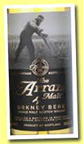 Arran 2004/2012 'Bere Barley' (46%, OB, Orkney Bere)