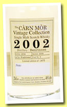 Benrinnes 2002/2009 (46%, Càrn Mor Scottish Collection, hogshead, cask #5)