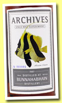 Bunnahabhain 26 yo 1987/2013 (50,2%, Archives, sherry, cask #2557, 233 bottles)