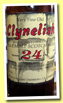 Clynelish 24 yo 1965/1989 (46%, Cadenhead for Sestante/Mainardi, 75cl)